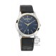 Titan Workwear 1767SL03 Blue Dial Analog Leather Strap Quartz Men's Watch