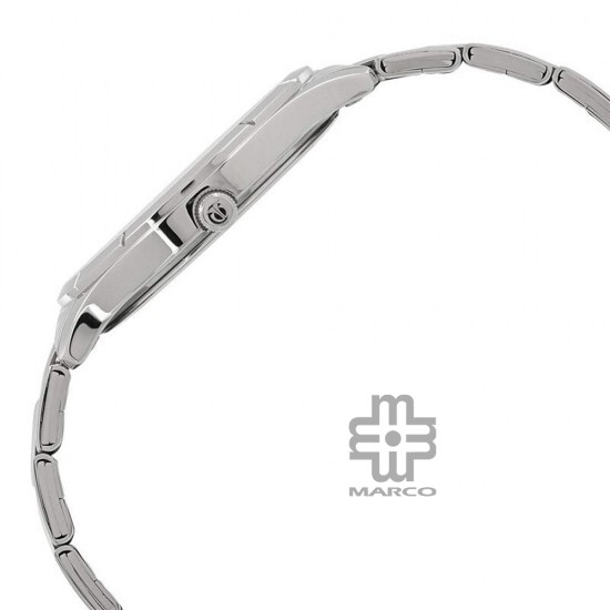 Titan Workwear 1767SM03 Brown Dial Stainless Steel Strap Quartz Men's Watch