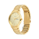 Titan Lagan 1775YM02 Gold Dial Stainless Steel Strap Quartz Men's Watch