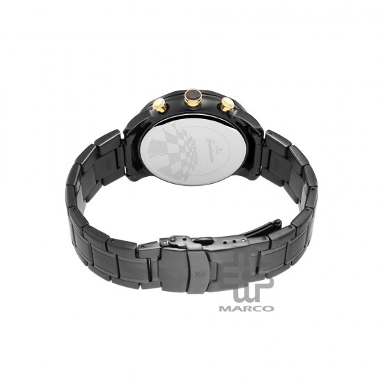 Titan Grandmaster 1789KM02 Black Dial Multifunction Metal Strap Quartz Men's Watch