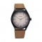 Titan Neo Basic 1802NL03 Biege Dial Leather Strap Quartz Men's Watch