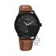 Titan Neo Eco 1802QL03 Grey Dial Leather Strap Quartz Men's Watch