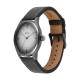 Titan Neo Basic 1802QL04 Grey Dial Leather Strap Quartz Men's Watch