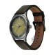 Titan Neo Basic 1802QL05 Green Dial Leather Strap Quartz Men's Watch