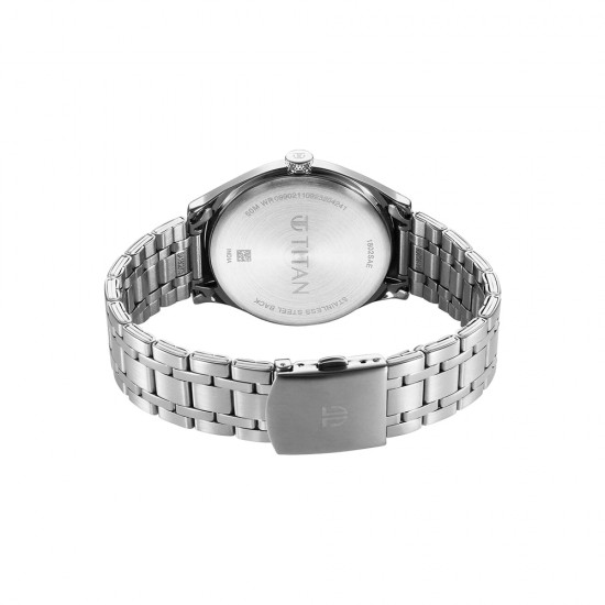 Titan Neo Wrist 1802SM10 Grey Dial Stainless Steel Strap Quartz Men's Watch Titan Neo Wrist 1802SM10 Grey Dial Stainless Steel Strap Quartz Men's Watch