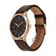 Titan Neo Basic 1802WL03 Brown Dial Leather Strap Quartz Men's Watch