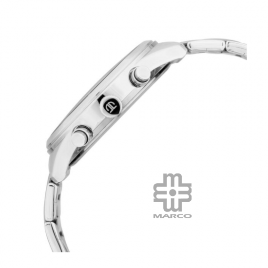 Titan Workwear 1805KM02 Multifunctional Anthracite Dial Stainless Steel Strap Quartz Men's Watch