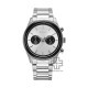 Titan Element 1805KM13 Silver White Dial Stainless Steel Strap Quartz Men's Watch