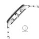 Titan Element 1805KM13 Silver White Dial Stainless Steel Strap Quartz Men's Watch