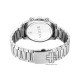 Titan Element 1805KM13 Silver White Dial Stainless Steel Strap Quartz Men's Watch