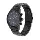 Titan Workwear 1805NM02 Black Dial Multifunction Metal Strap Quartz Men's Watch