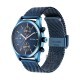 Titan Neo Splash 1805QM02 Blue Dial Multifunction Mesh Strap Quartz Men's Watch
