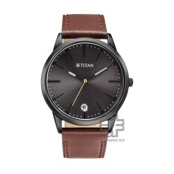 Titan Neo 1806QL01 Leather Strap Quartz Men's Watch