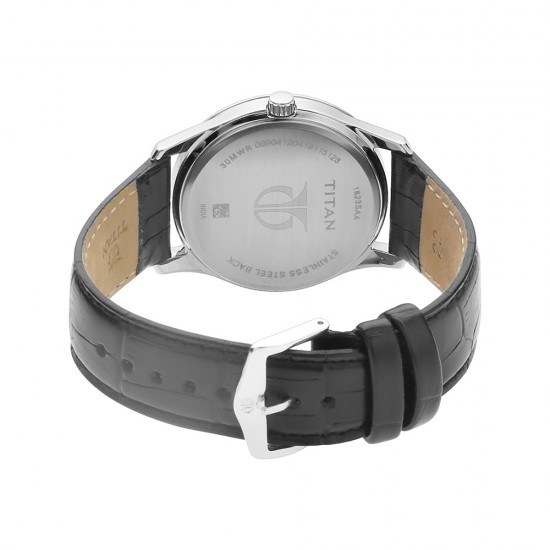 Titan Quartz 1823SL01 Blue Dial Leather Strap Men Watch Titan Quartz 1823SL01 Blue Dial Leather Strap Men Watch