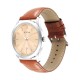 Titan Trendsetters 1823SL04 Light Rose Gold Dial Leather Strap Quartz Men's Watch Titan Trendsetters 1823SL04 Light Rose Gold Dial Leather Strap Quartz Men's Watch