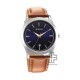 Titan 1823SL07 Blue Dial Leather Strap Quartz Men's Watch