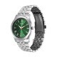 Titan Urban 1823SM04 Green Dial Stainless Steel Strap Quartz Men's Watch