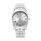 Titan Urban 1823SM05 Silver White Dial Metal Strap Quartz Men's Watch