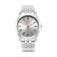 Titan Urban 1823SM05 Silver White Dial Metal Strap Quartz Men's Watch