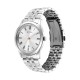 Titan Urban 1823SM05 Silver White Dial Metal Strap Quartz Men's Watch