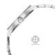 Titan Urban 1823SM05 Silver White Dial Metal Strap Quartz Men's Watch