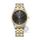 Titan Quartz 1824BM04 Black Dial Stainless Steel Strap Quartz Men's Watch