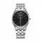 Titan Quartz 1824SM01 Black Dial Stainless Steel Strap Quartz Men's Watch