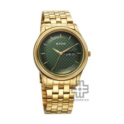 Titan Karishma 1824YM02 Green Dial Stainless Steel Strap Men Watch