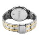 Titan Quartz 1825BM02 White Dial Metal Strap Men Watch