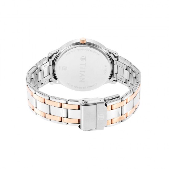 Titan Karishma 1825KM03 Green Dial Stainless Steel Strap Quartz Men's Watch