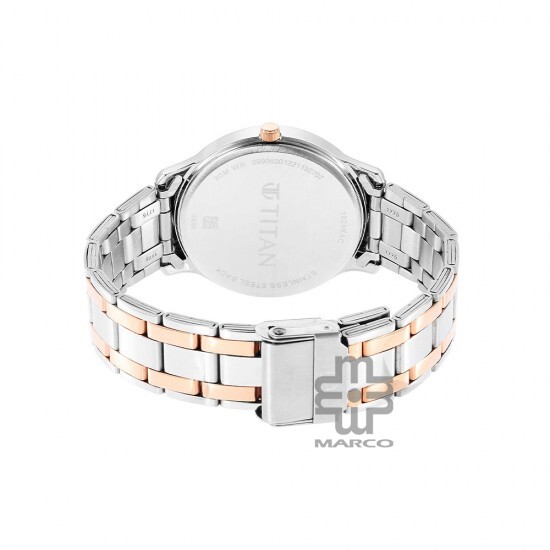 Titan Karishma 1825KM03 Green Dial Stainless Steel Strap Quartz Men's Watch