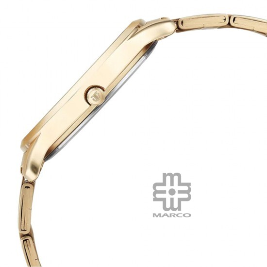 Titan Yan & Yang 1825WM02 Champagne Dial Stainless Steel Strap Men Watch