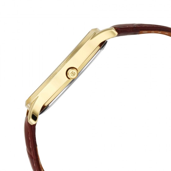 Titan Tet 1825YL07 Light Champagne Dial Leather Strap Men's Watch Titan Tet 1825YL07 Light Champagne Dial Leather Strap Men's Watch