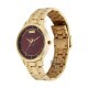 Titan Tet 1825YM09 Red Dial Stainless Steel Strap Men's Watch