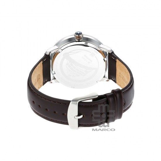 Titan Maritime 1828SL01 Blue Dial Leather Strap Quartz Men's Watch