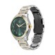Titan Noor Collection 1829BM03 Green Dial Stainless Steel Strap Men Watch
