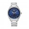 Titan Noor Collection 1829SM01 Blue Dial Stainless Steel Strap Men Watch
