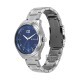 Titan Noor Collection 1829SM01 Blue Dial Stainless Steel Strap Men Watch