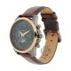 Titan Maritime 1830KL02 Green Dial Leather Strap Quartz Men's Watch