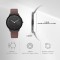 Titan Edge Baseline 1843NL01 Black Dial Leather Strap Men Watch