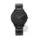 Titan Edge Metal 1843NM03 Black Dial Stainless Steel Strap Men Watch