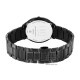 Titan Edge Metal 1843NM03 Black Dial Stainless Steel Strap Men Watch
