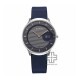 Titan Edge Baseline 1843SL03 Blue Dial Leather Strap Men Watch