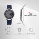 Titan Edge Murals 1843SL03 Blue Dial Leather Strap Men Watch