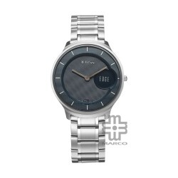 Titan Edge Murals 1843SM03 Blue Dial Stainless Steel Strap Men Watch