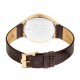 Titan Edge Baseline 1843WL01 White Dial Leather Strap Men Watch