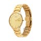 Titan Edge Gleam 1843YM02 Gold Dial Stainless Steel Strap Men Watch