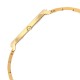 Titan Edge Gleam 1843YM02 Gold Dial Stainless Steel Strap Men Watch