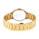 Titan Edge Gleam 1843YM02 Gold Dial Stainless Steel Strap Men Watch