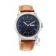 Titan Trendsetters 1870SL02 Blue Dial Leather Strap Quartz Men's Watch